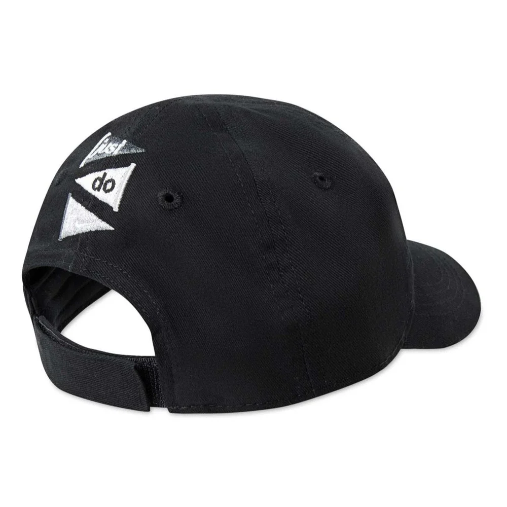 Nike Kids Black Baseball Cap (4-7) Club Hat Adjustable Strapback Just Do It Logo